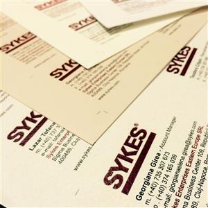 Carti de vizita - carton special - SYKES